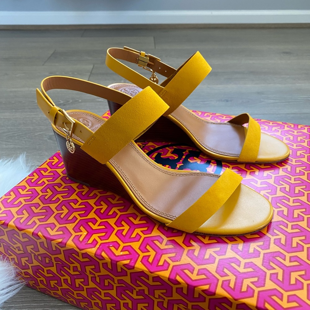 NEW Tory Burch Mini Benton Wedged Sandal